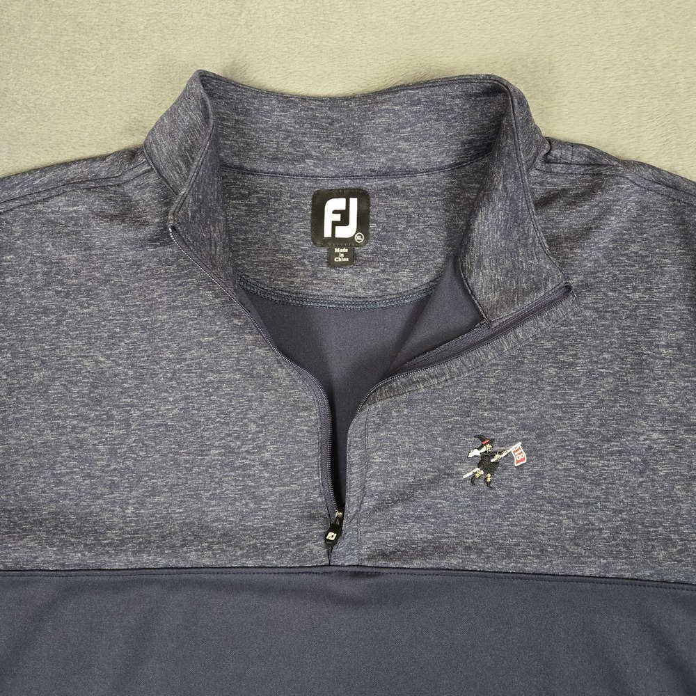 Footjoy The Stanwich Club Pullover Men's XL 1/4 Zip Sweater Golf Performance
